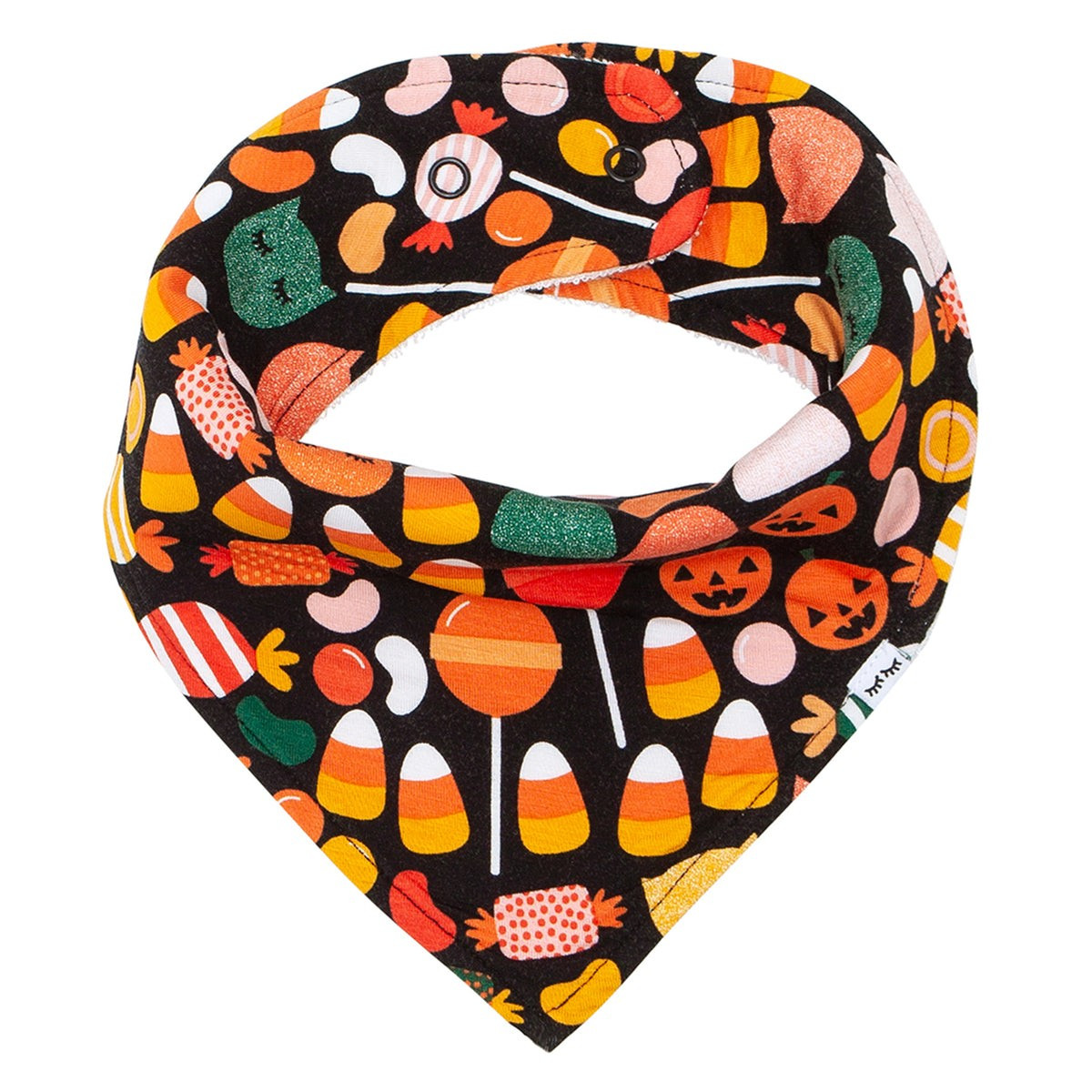 Spooky Sweets Bamboo Viscose Bandana Bib | Little Sleepies