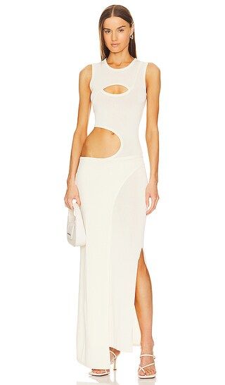 Marmo Dress in Buttercream | Revolve Clothing (Global)