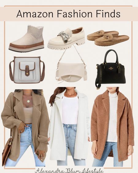 Amazon fashion finds! Winter cardigan and Sherpa jackets, cute handbags and winter shoes! Winter outfits! Winter accessories! 

#LTKshoecrush #LTKunder100 #LTKitbag