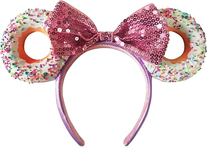 DisneyParks Exclusive - Minnie Mickey Ears Headband - Frosted Donuts | Amazon (US)