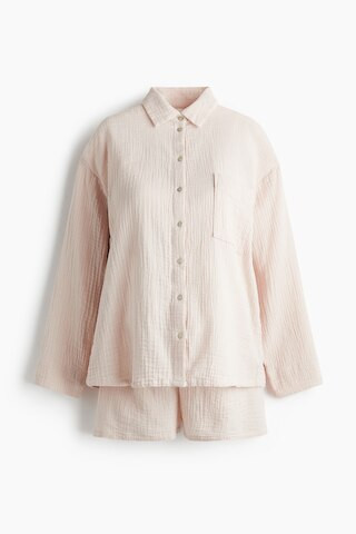 H & M - MAMA Before & After Muslin pyjamas - Pink | H&M (UK, MY, IN, SG, PH, TW, HK)