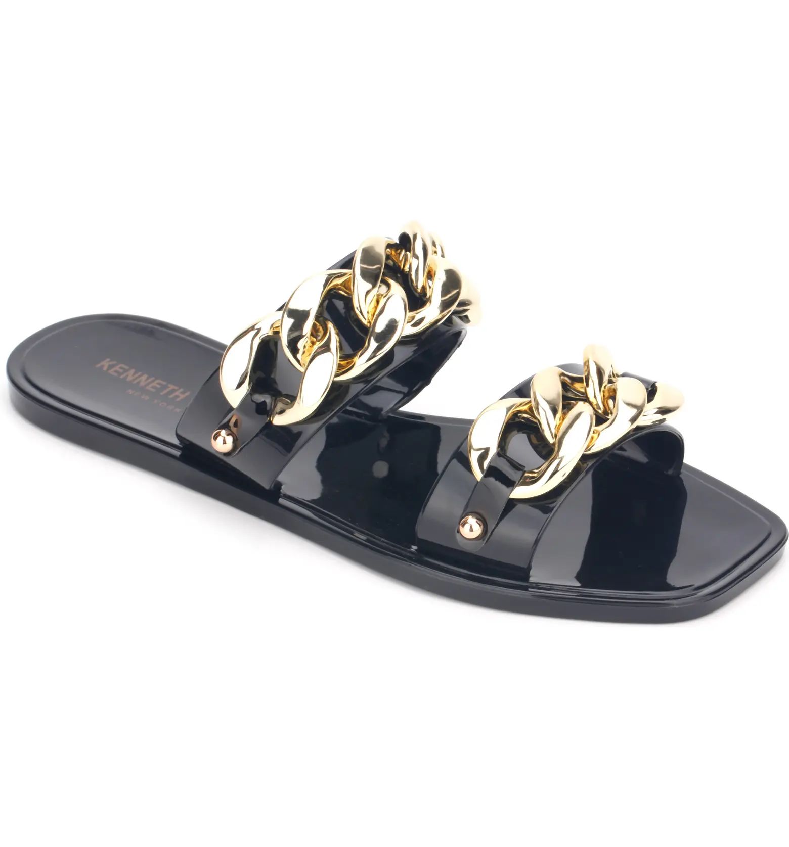 Kenneth Cole New York Naveen Chain Jelly Slide Sandal | Nordstrom | Nordstrom