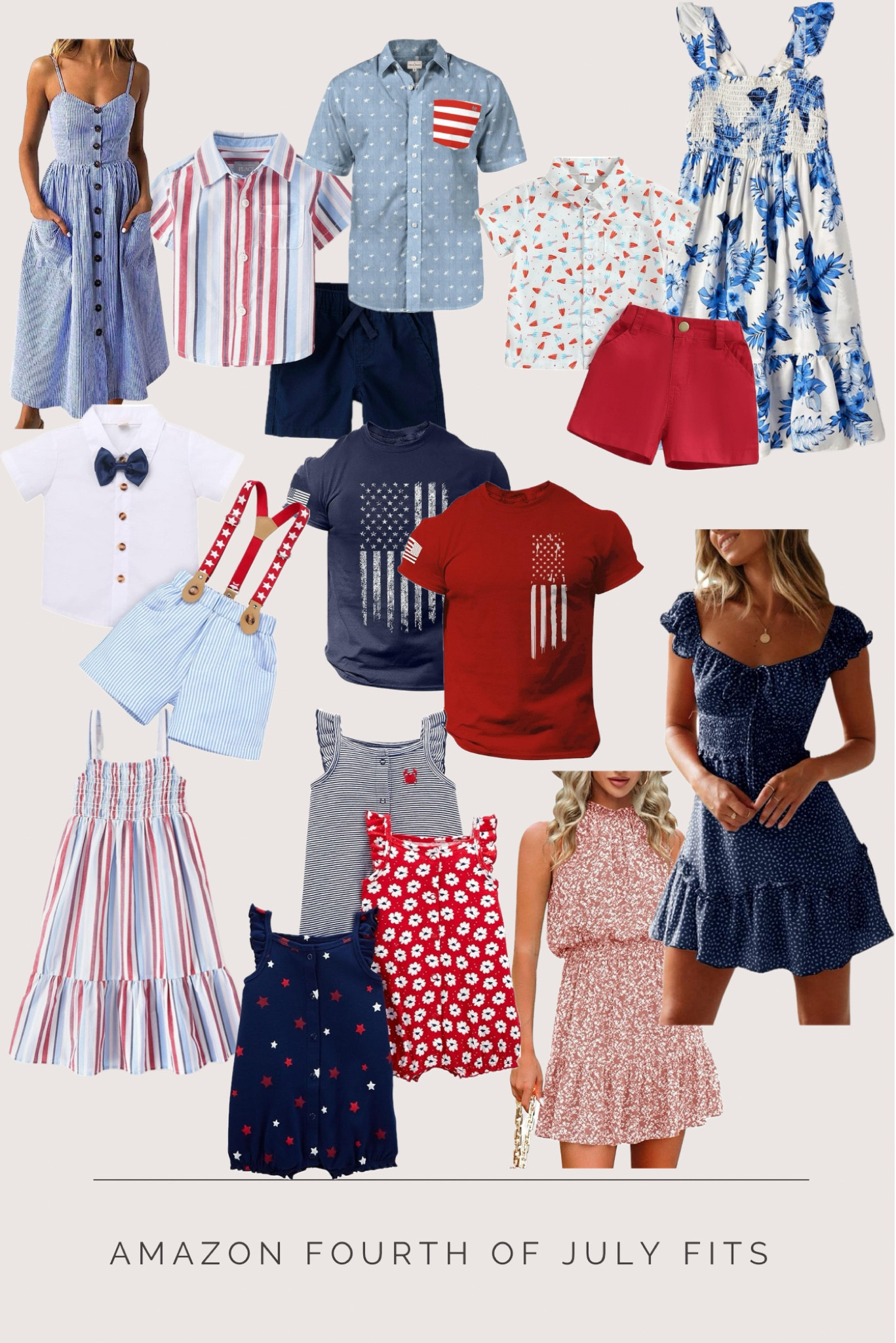 Amazon Fourth of July fits 

Summer Outfits | Red White and Blue | Family outfits | 4th of July | Amazon style | Amazon finds | Summer party | Fashion finds | 

#LTKSeasonal #LTKSummerSales