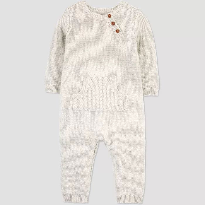 Baby Boys' Sweater Romper - Just One You® made by Carter's Gray | Target