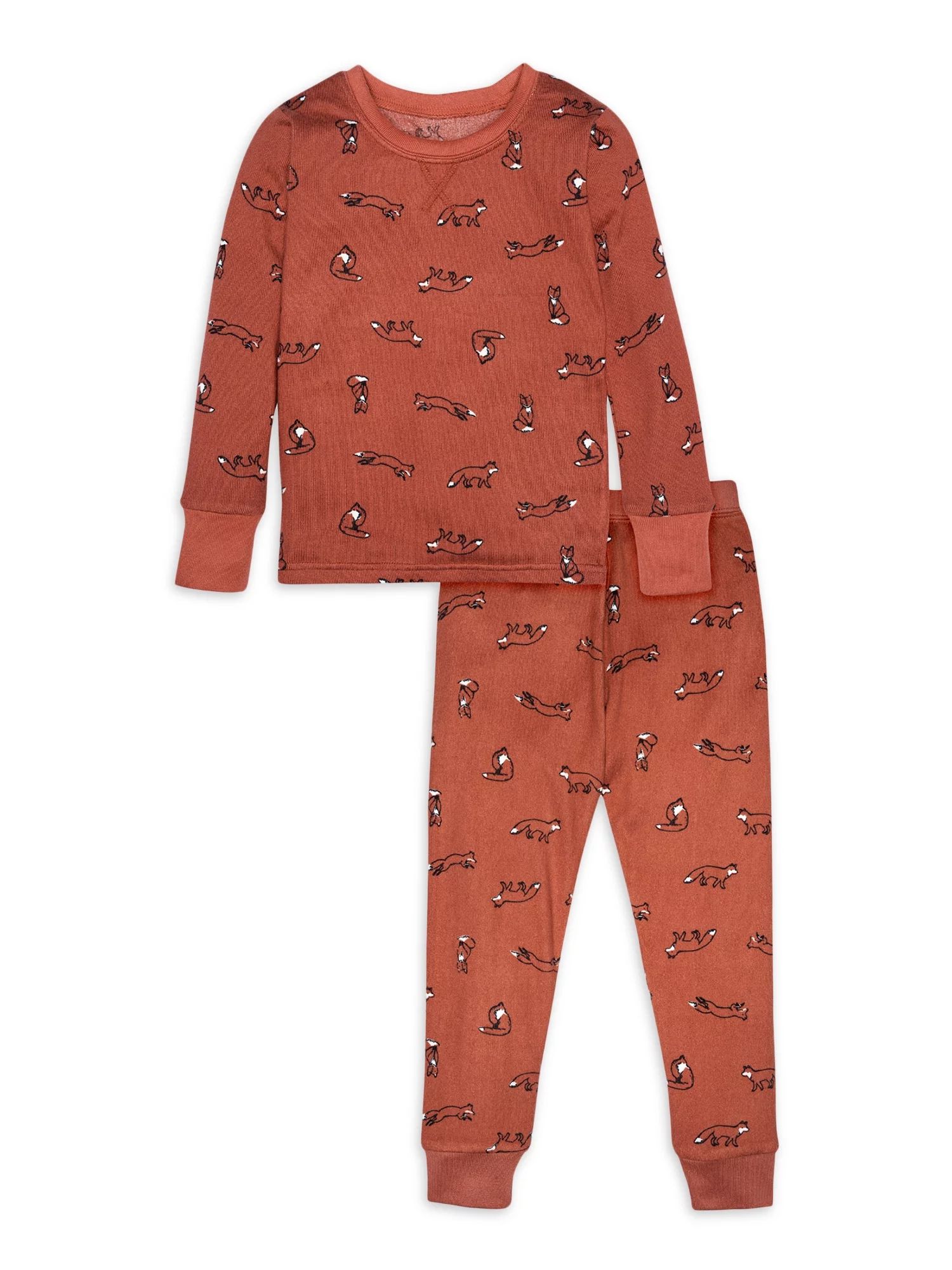 Modern Moments by Gerber Toddler Boy Tight Fitting Pajamas Set, 2-Piece, Sizes 12M-5T | Walmart (US)