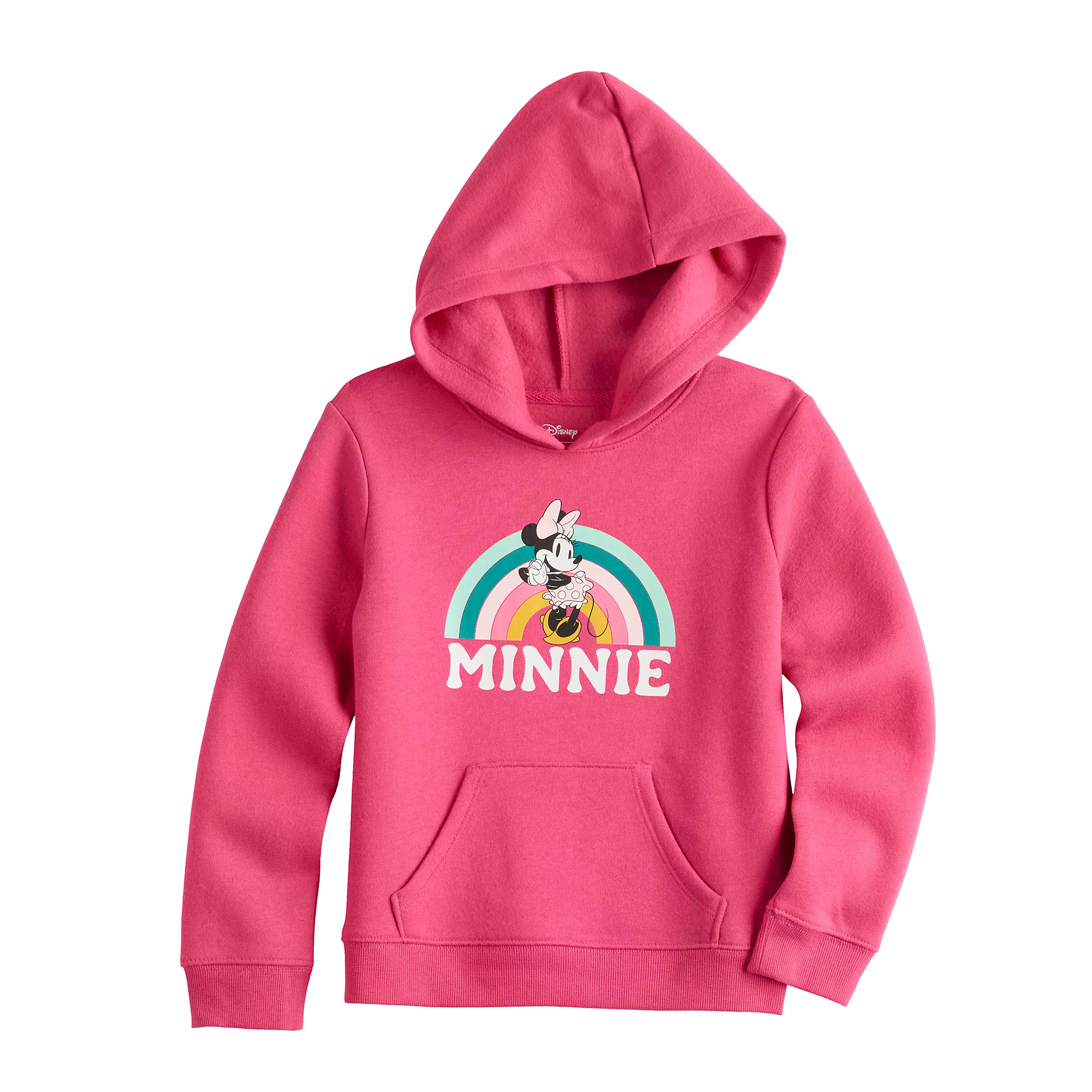 Girls 4-12 Disney Minnie Mouse Rainbow Graphic Hoodie by Jumping Beans® | Kohl's