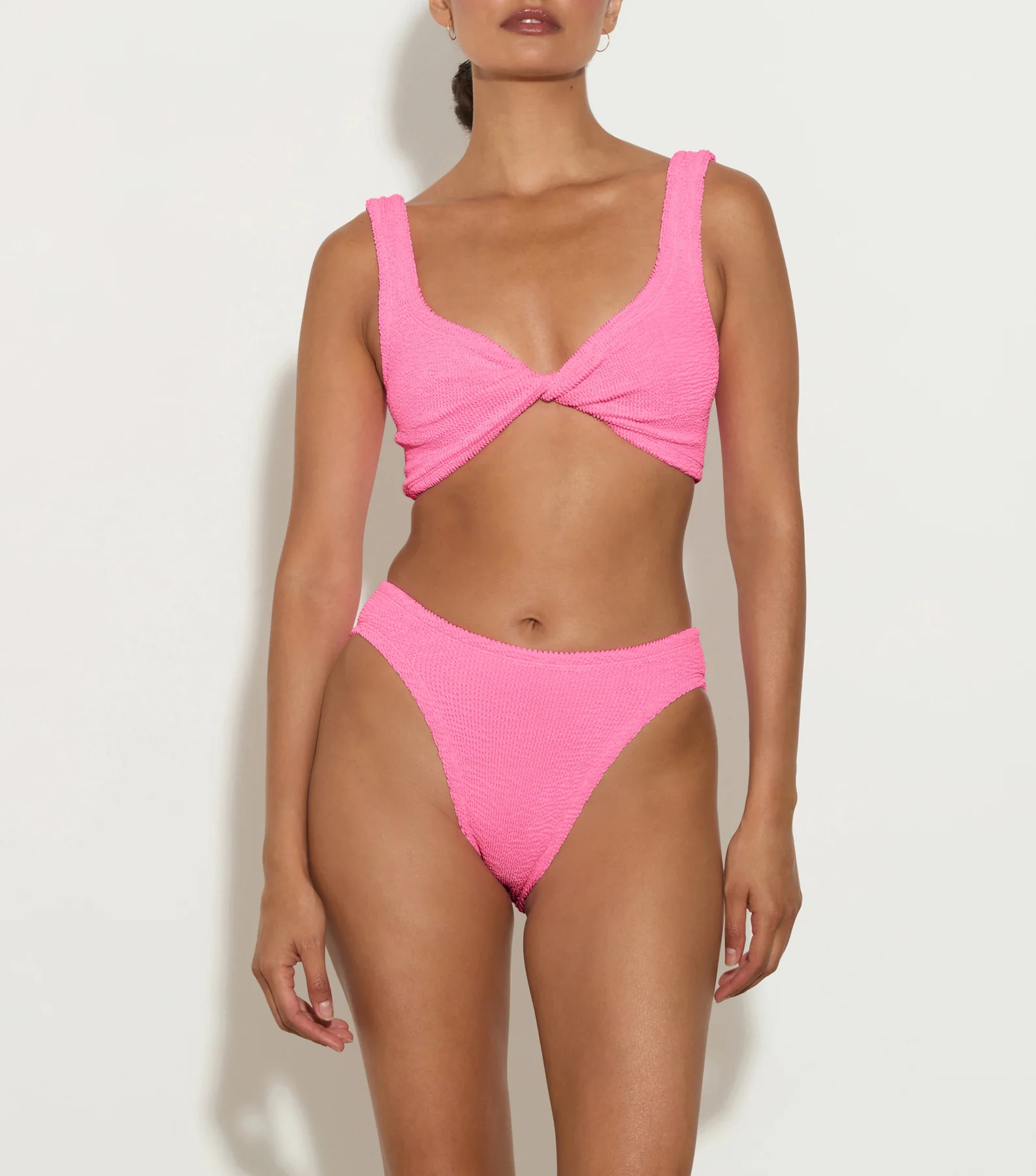 Coverage Juno Bikini - Bubblegum | HUNZA G