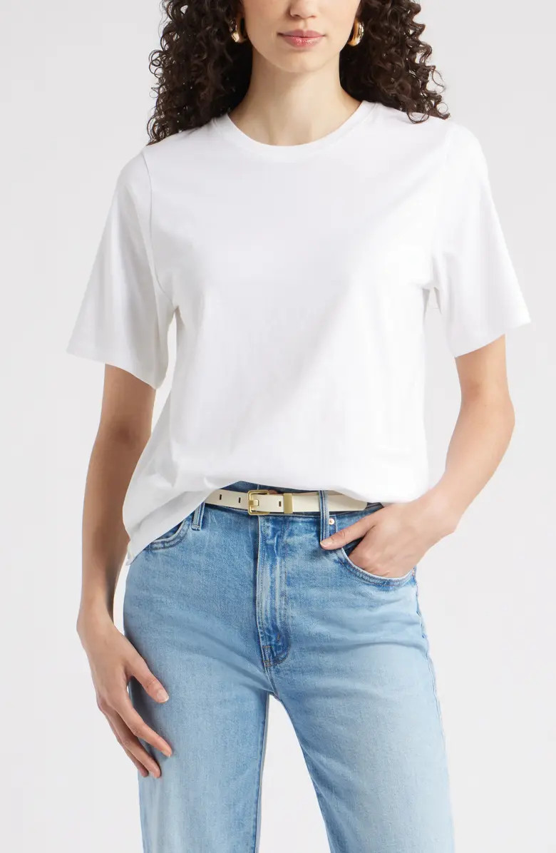 Relaxed Fit Pima Cotton Crewneck T-Shirt | Nordstrom