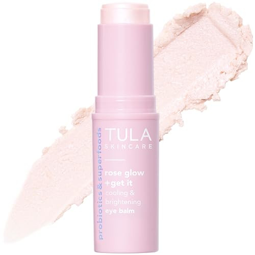 TULA Skin Care Eye Balm Rose Glow - Dark Circle Treatment, Instantly Hydrate and Brighten Underey... | Amazon (US)
