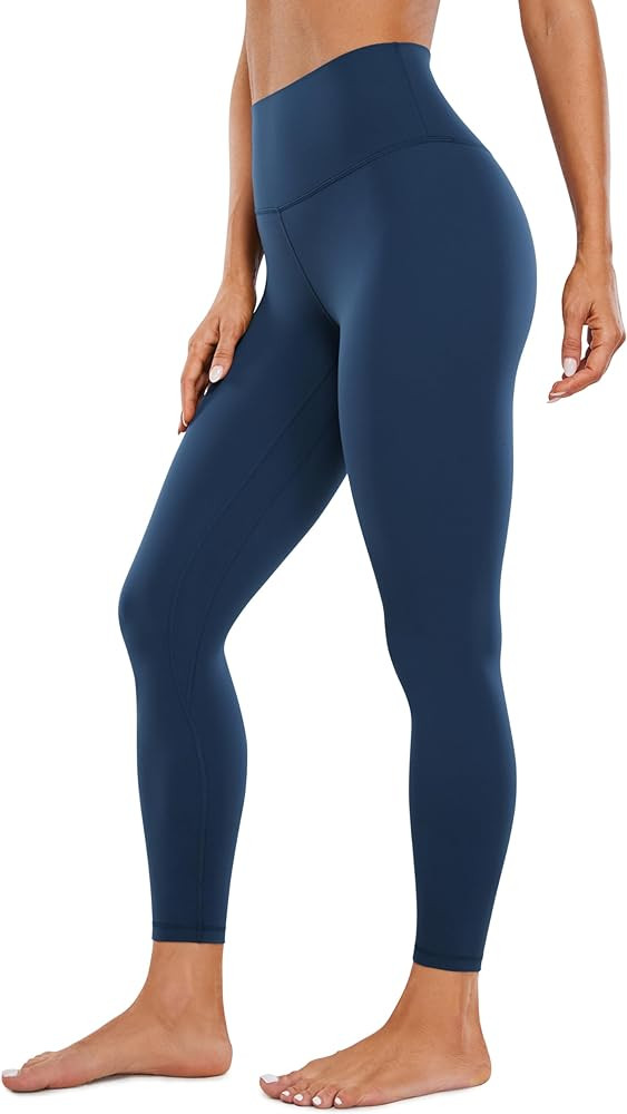 CRZ YOGA Womens Butterluxe High Waisted Yoga Leggings 25" / 28" - Double Seamed Buttery Soft Comf... | Amazon (US)