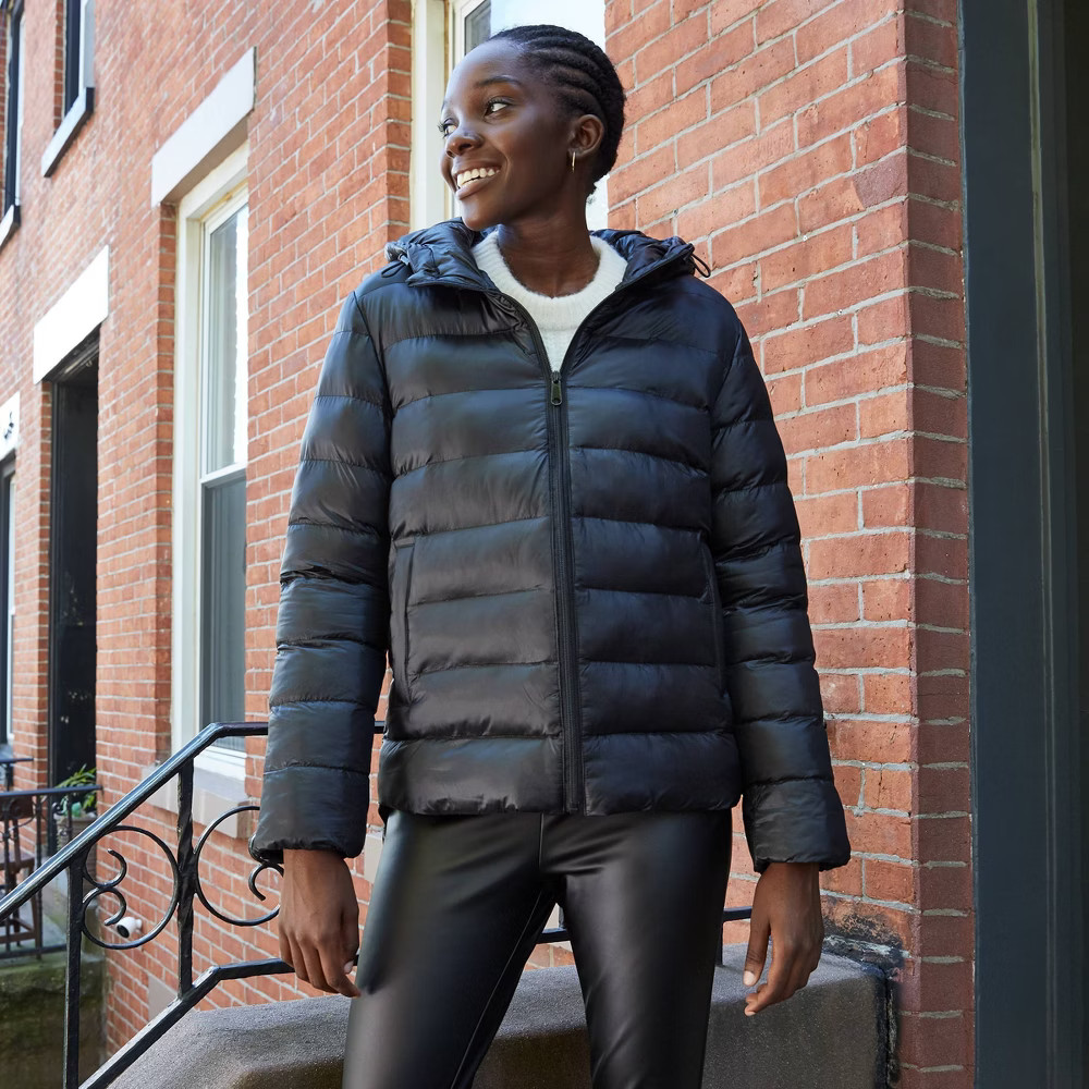 Women's Lightweight Puffer Jacket - A New Day™ | Target