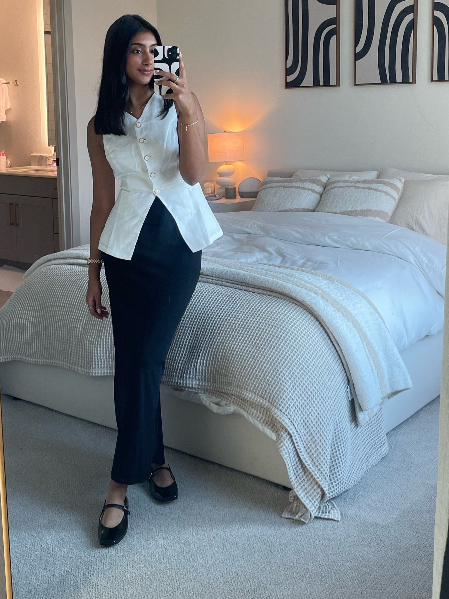 First day of class/work outfit!! Ballet flats are a must right now 

#LTKBacktoSchool #LTKFind #LTKstyletip