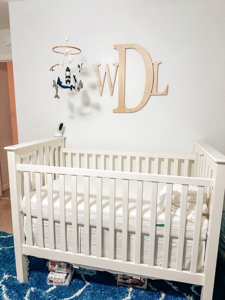 Baby nursery monogram nautical preppy baby boy pottery barn crib Newton mattress 

#LTKbaby #LTKfamily #LTKhome