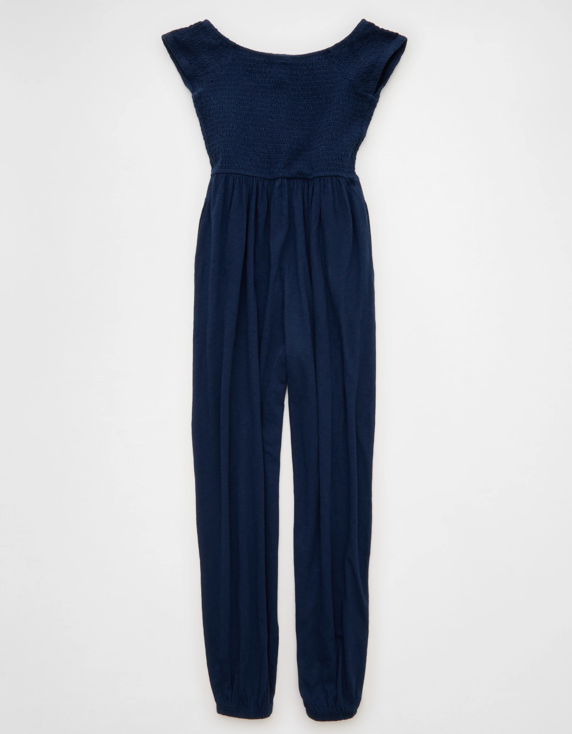 AE Sunchaser Off-the-Shoulder Jumpsuit | American Eagle Outfitters (US & CA)