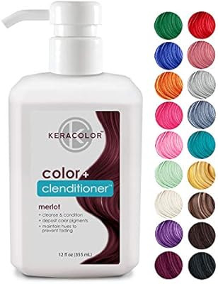 Keracolor Clenditioner Hair Dye (18 colors) Semi Permanent Hair Color Depositing Conditioner, Cru... | Amazon (US)