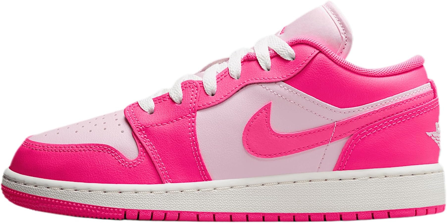 AIR JORDAN 1 LOW (GS) "PINK FOAM/HYPER PINK-SUMMIT WHITE" | Amazon (US)