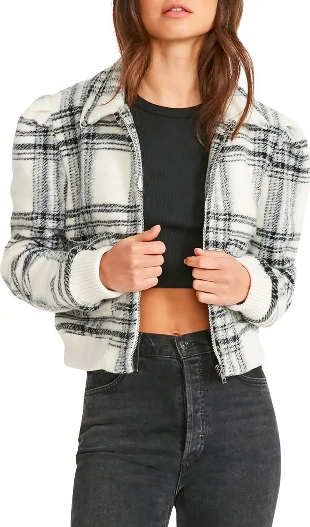 BB Dakota x Steve Madden Bisou Bisou Plaid Jacket | Nordstrom