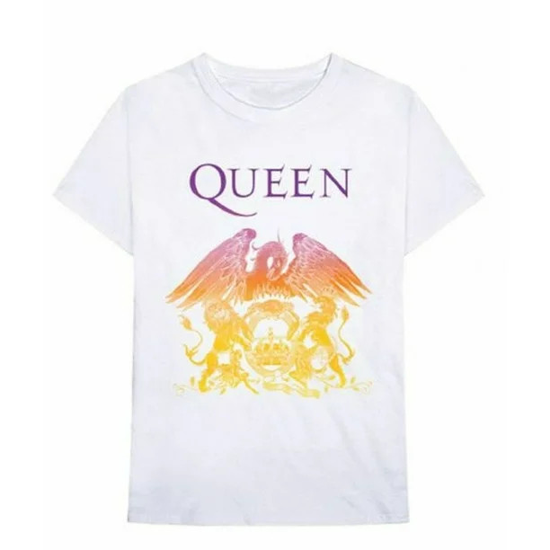 Official Queen Crest White Graphic Tee Unisex | Walmart (US)