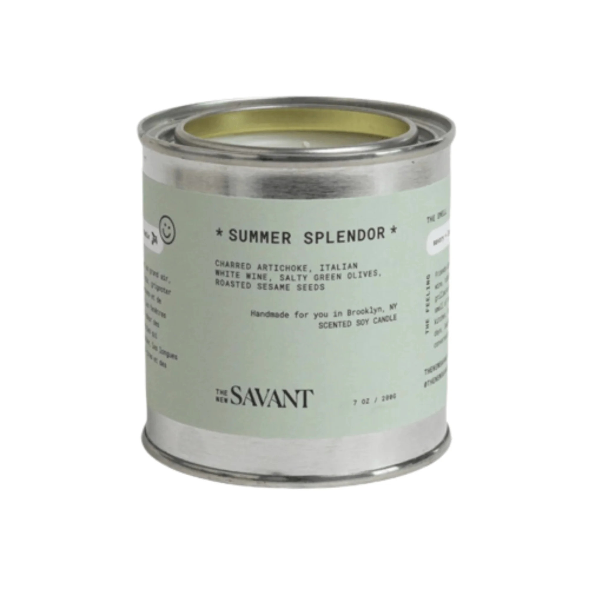 The New Savant Summer Splendor Candle (7 oz) #10086385 | Smallflower