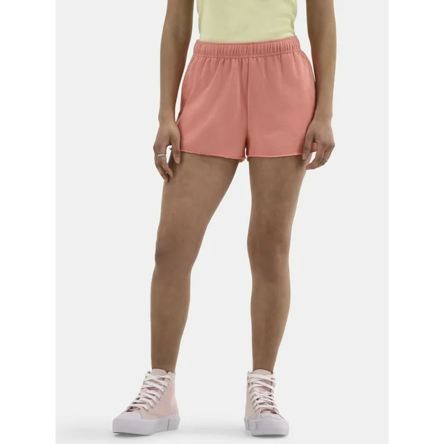 No Boundaries French Terry Shorts, 2'' Inseam, Women’s | Walmart (US)
