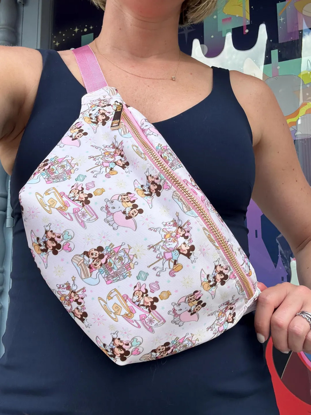 Mouse Jumbo Fanny Pack Bum Bag Adjustable - Etsy | Etsy (US)