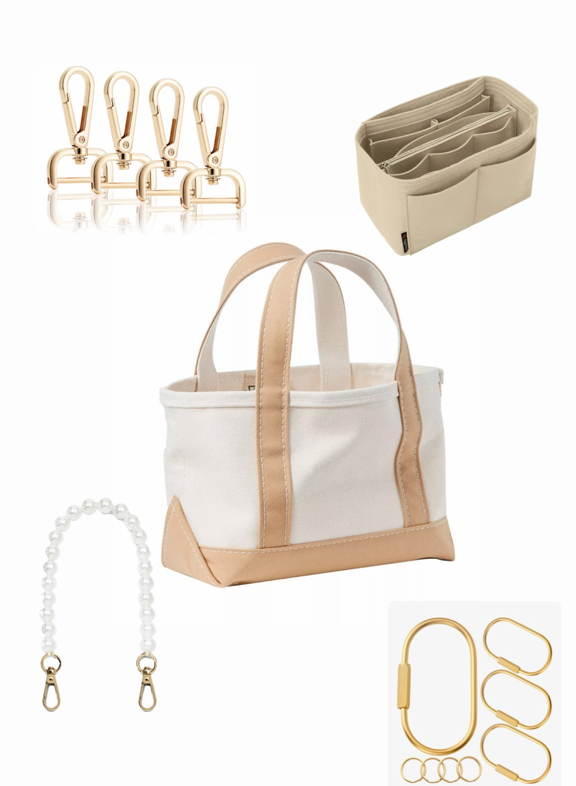 DIY TOTE BAG 
CHARMS 
LL MINI TOTE BAG 


#LTKMothersDay #LTKTravel #LTKSaleAlert