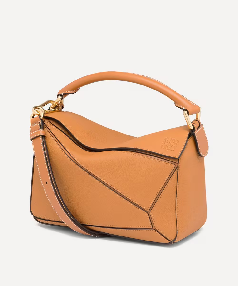 Small Puzzle Leather Shoulder Bag | Liberty London (UK)
