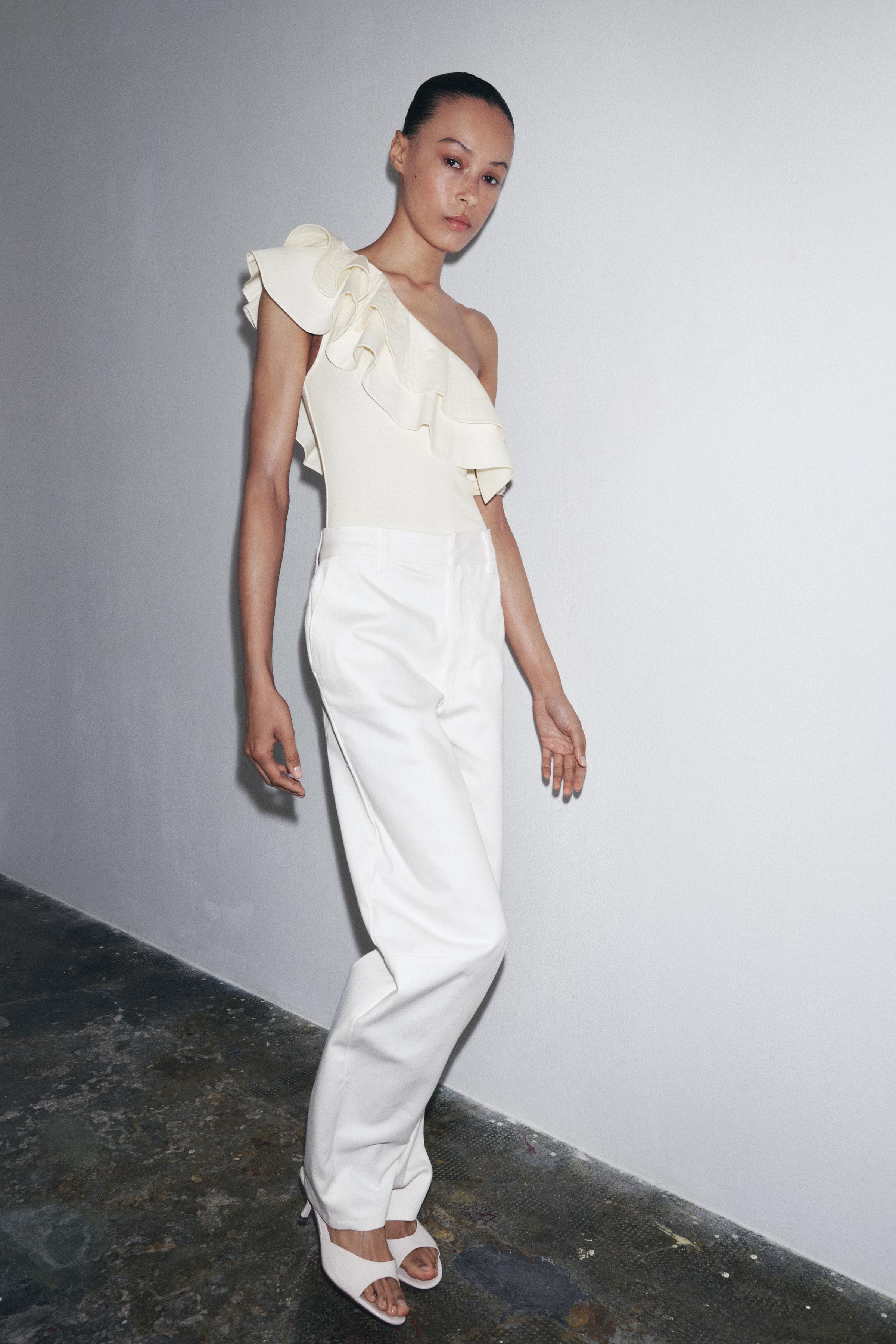 COMBINED ASYMMETRIC BODYSUIT | Zara US