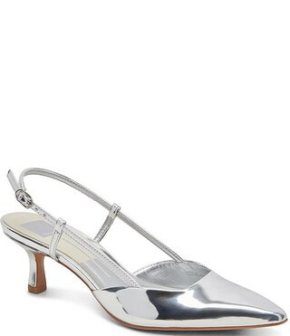 Dolce Vita Odela Mirror Metallic Slingback Pumps | Dillard's | Dillard's