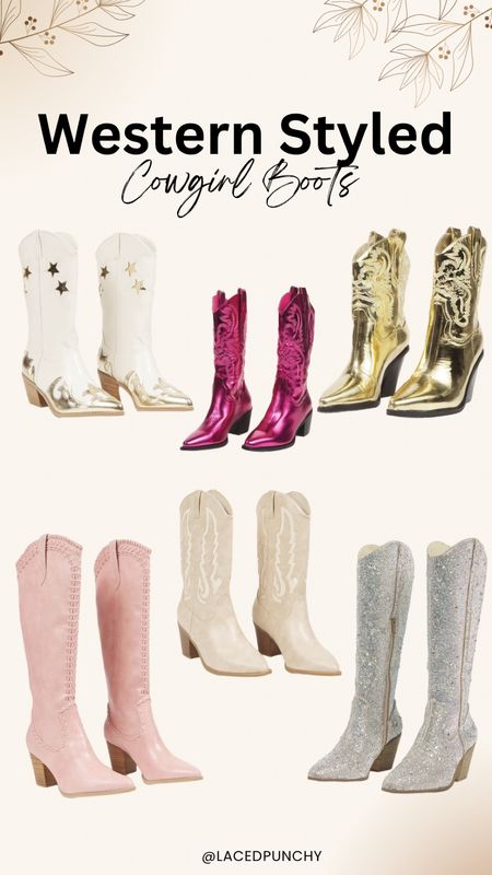 Cowgirl Boots | Cowgirl Style | Boots | Shoe Crush | Rodeo Style | Boots Fashion | Rodeo Fashion 

#LTKstyletip #LTKshoecrush #LTKFestival