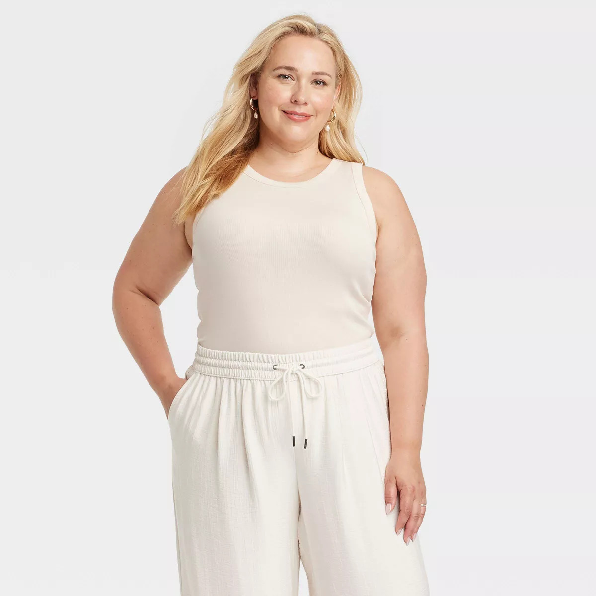 Women's Ribbed Tank Top - A New Day™ | Target