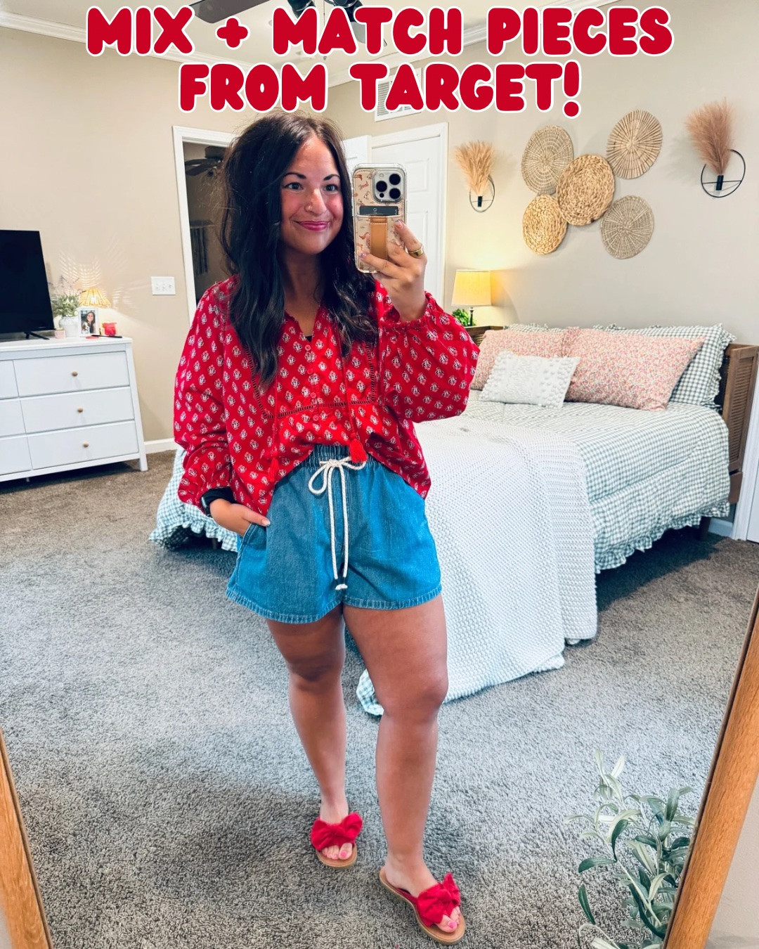The cutest mix & match collection from Target! 🎯🤍 Same fun print, two gorgeous colors, & so many ways to wear it! With two tops, two maxi skirts, + a pair of shorts, you can create so many colorful summer outfits. Which piece is your favorite? ✨

#LTKootd #LTKSeasonal #LTKMidsize
