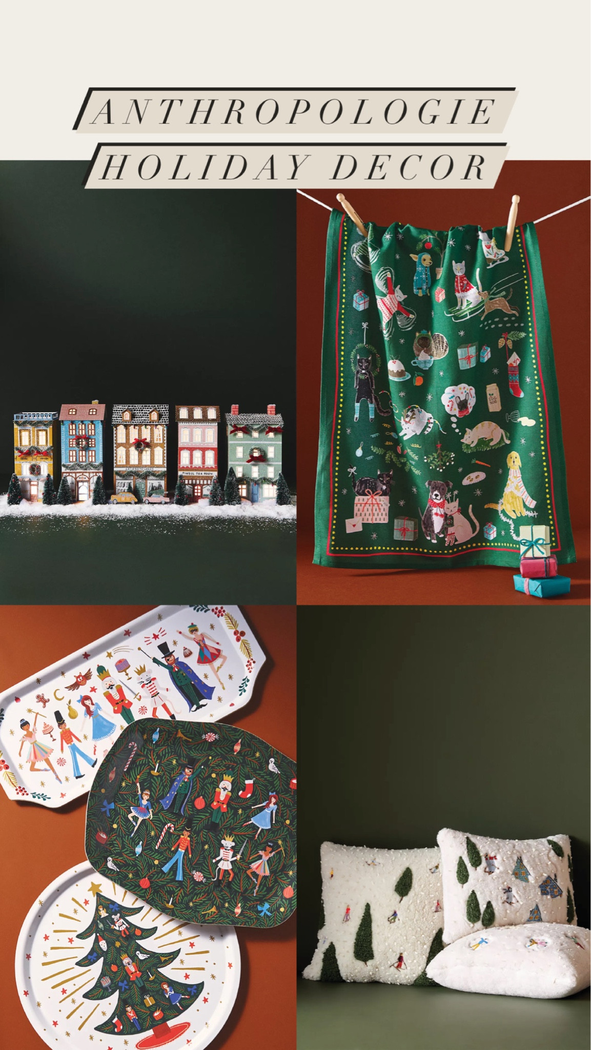 Anthropologie Black Friday Sale - Christmas decor and gifts 

#LTKGiftGuide #LTKCyberweek #LTKHoliday