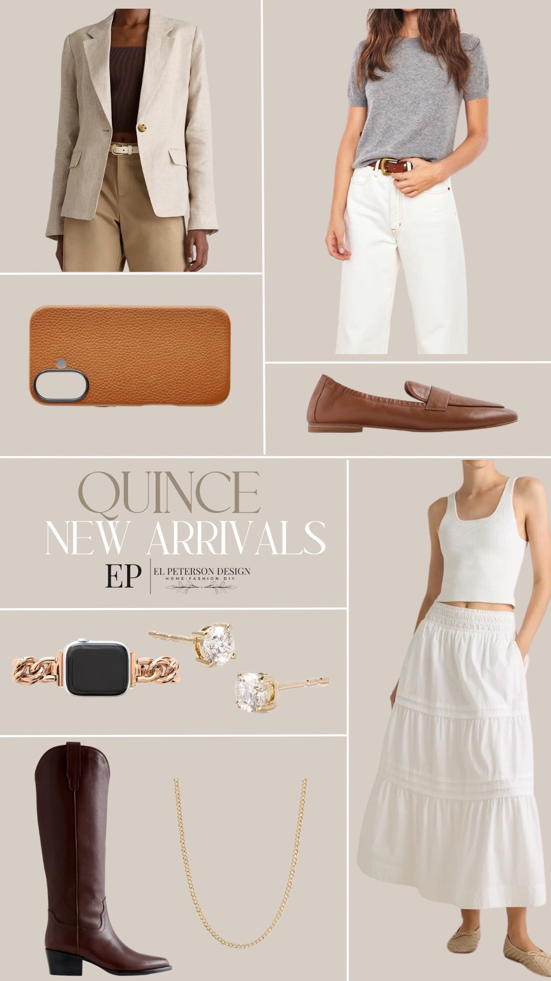 Quince 
New arrivals 
Phone case
Blazers
Skirt
Earrings
Boots
Necklace
Phone case
Mule 

#LTKFindsUnder50 #LTKFindsUnder100 #LTKStyleTip