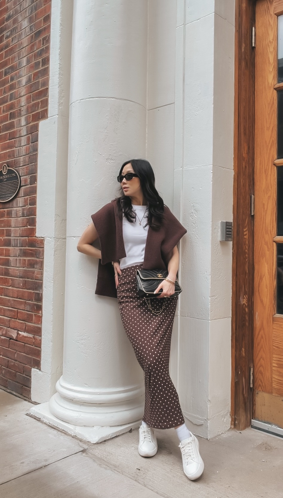  

Trendy Without Trying: The Polka Dot Summer Outfit Formula
Polka dots + a white tee + comfort sneakers + one very good bag. This is the summer outfit that looks like you tried without actually trying — which is the whole point. The chocolate brown colourway keeps it grounded and sophisticated rather than sweet. Full look linked here including the Dr. Scholl's that TikTok convinced me to buy.

 

#LTKootd #LTKPetite #LTKmomlife