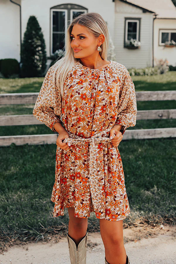 Date Night Darling Floral Mini Dress | Impressions Online Boutique