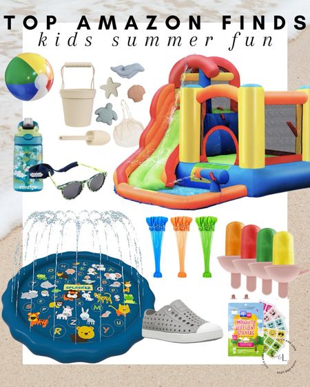 Summer fun essentials for your little ones! These fun water mat and slides will keep them busy and having all the fun! 

Summer fun, summer essentials, summer activities for kids, summertime, summer vacation, popsicle molds, water mat, water slide, water balloons, water activities, water bottle, sunglasses, beach pail, beach ball, water shoes, mosquito patches, Amazon, Amazon essentials, Amazon must haves, Amazon finds #amazon


#LTKSeasonal #LTKFamily #LTKKids