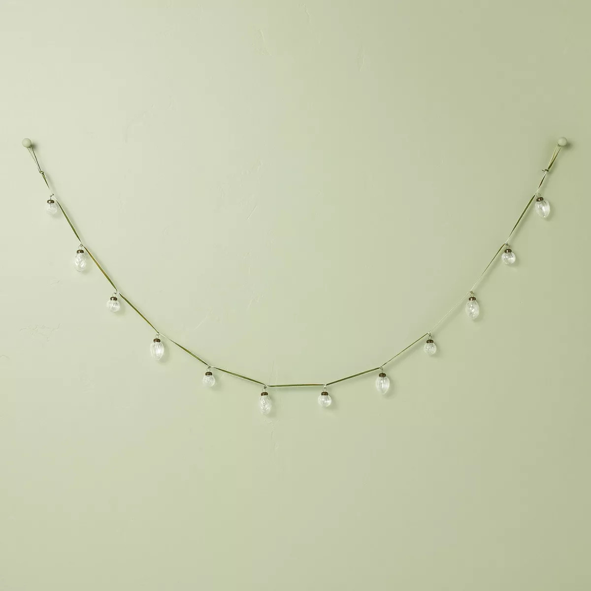 6' Mini Glass Ornament Decorative Christmas Garland - Hearth & Hand™ with Magnolia | Target