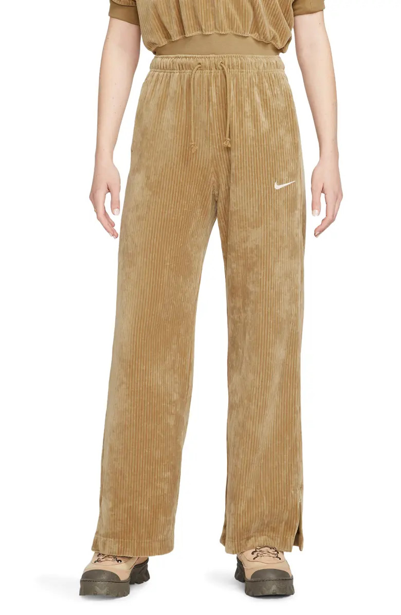 Nike Sportswear Velour High Waist Pants | Nordstrom | Nordstrom