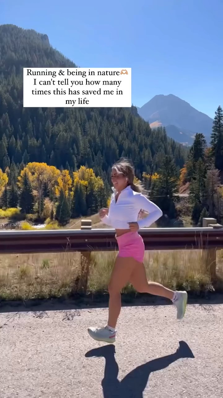 Running and being in nature are my goals to get back to in 2025! 🫶🏼 Sharing my outfit here. 

 #LTKWatchNow #LTKActive #LTKStyleTip