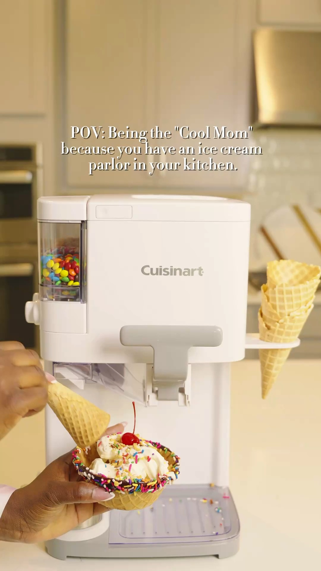 POV: Being the "Cool Mom" because you have an ice cream parlor in your kitchen.