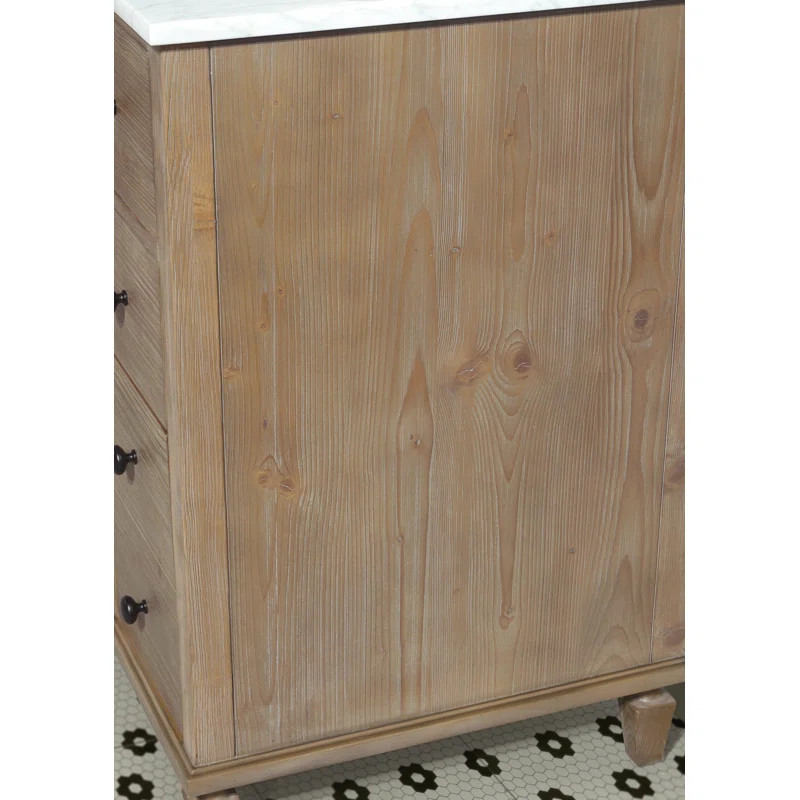 Birch Lane™ Berkely 36'' Single Bathroom Vanity with Carrara Marble Top & Reviews | Wayfair | Wayfair North America