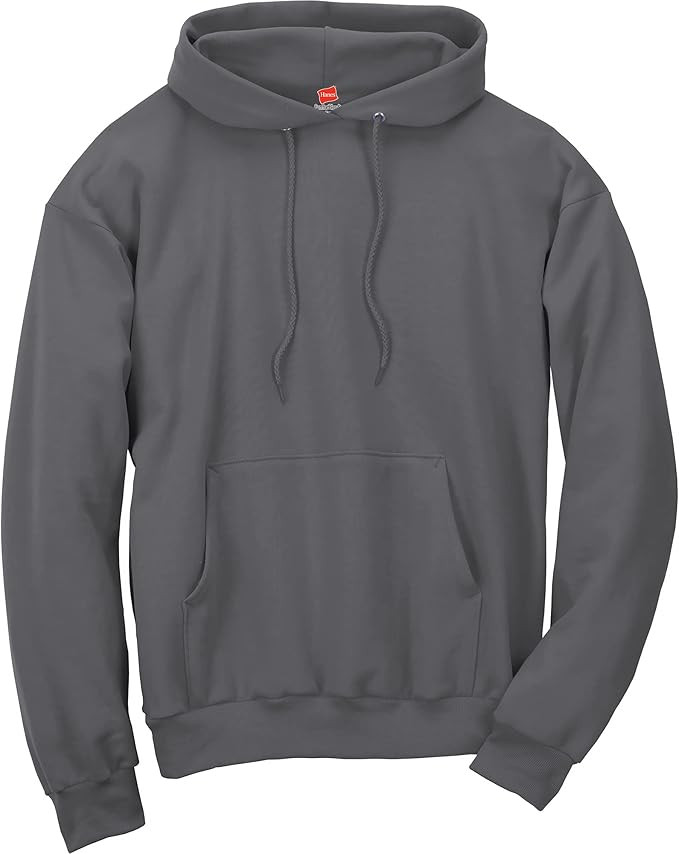 Hanes Men's Sweatshirt, EcoSmart Fleece Hoodie, Cotton-Blend Fleece Hooded Sweatshirt, Plush Flee... | Amazon (US)