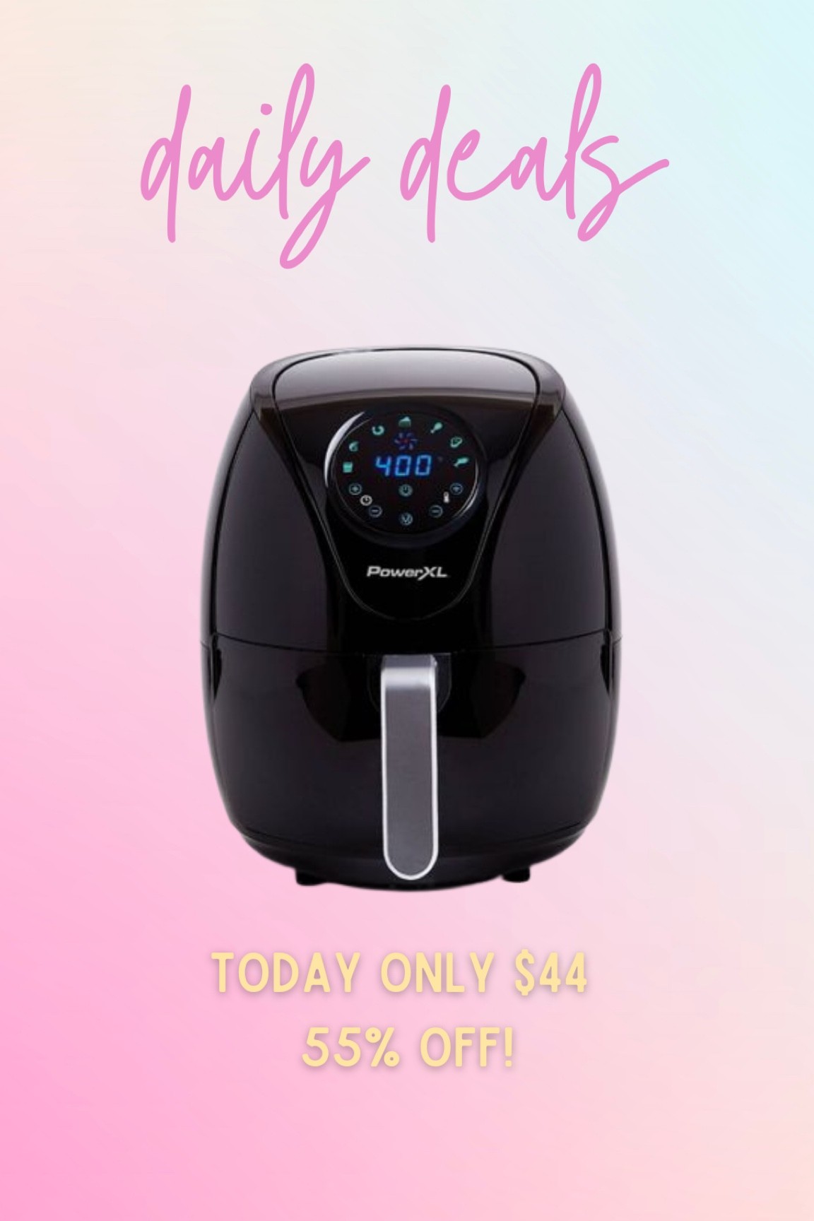 Air Fryer on sale at Target. Today only

#LTKunder100 #LTKunder50 #LTKsalealert