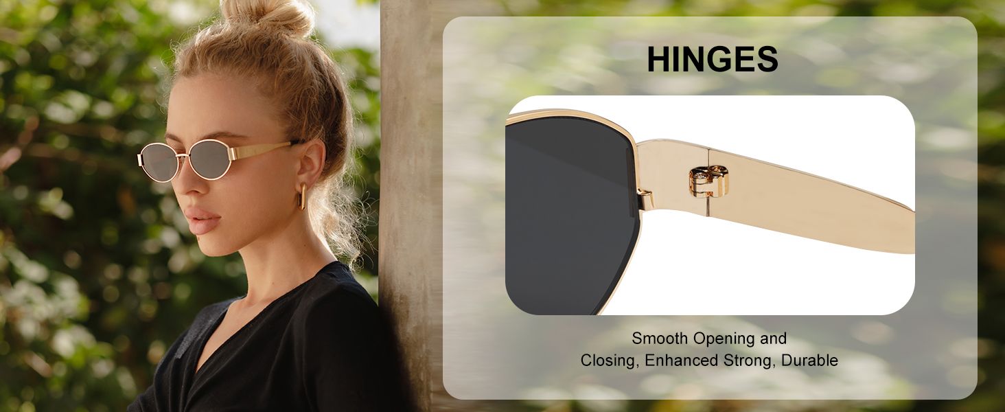 SOJOS Retro Oval Sunglasses for Women Men Trendy Sun Glasses Classic Shades UV400 Protection SJ12... | Amazon (US)