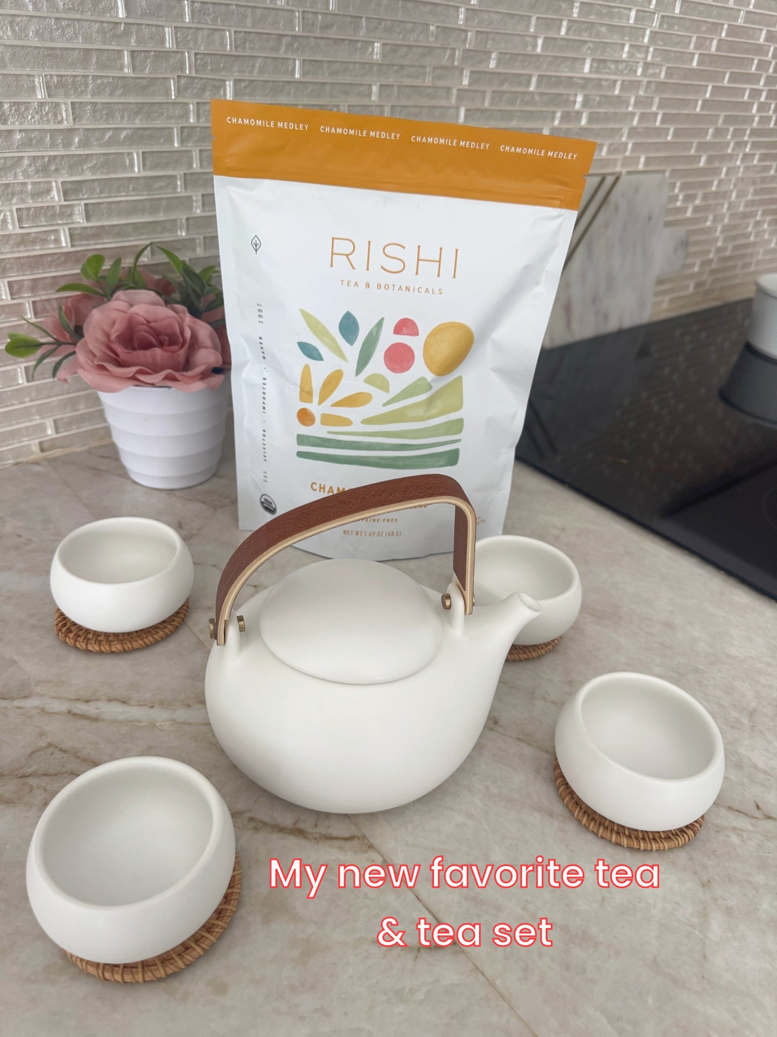My new favorite tea set and organic tea(decaf)

#LTKmomlife #LTKfoodie