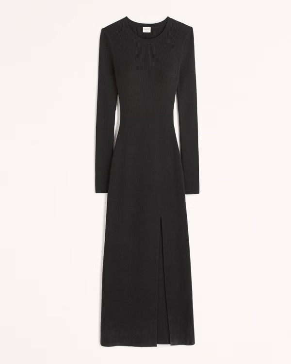 Women's Long-Sleeve LuxeLoft Maxi Sweater Dress | Women's Dresses & Jumpsuits | Abercrombie.com | Abercrombie & Fitch (US)