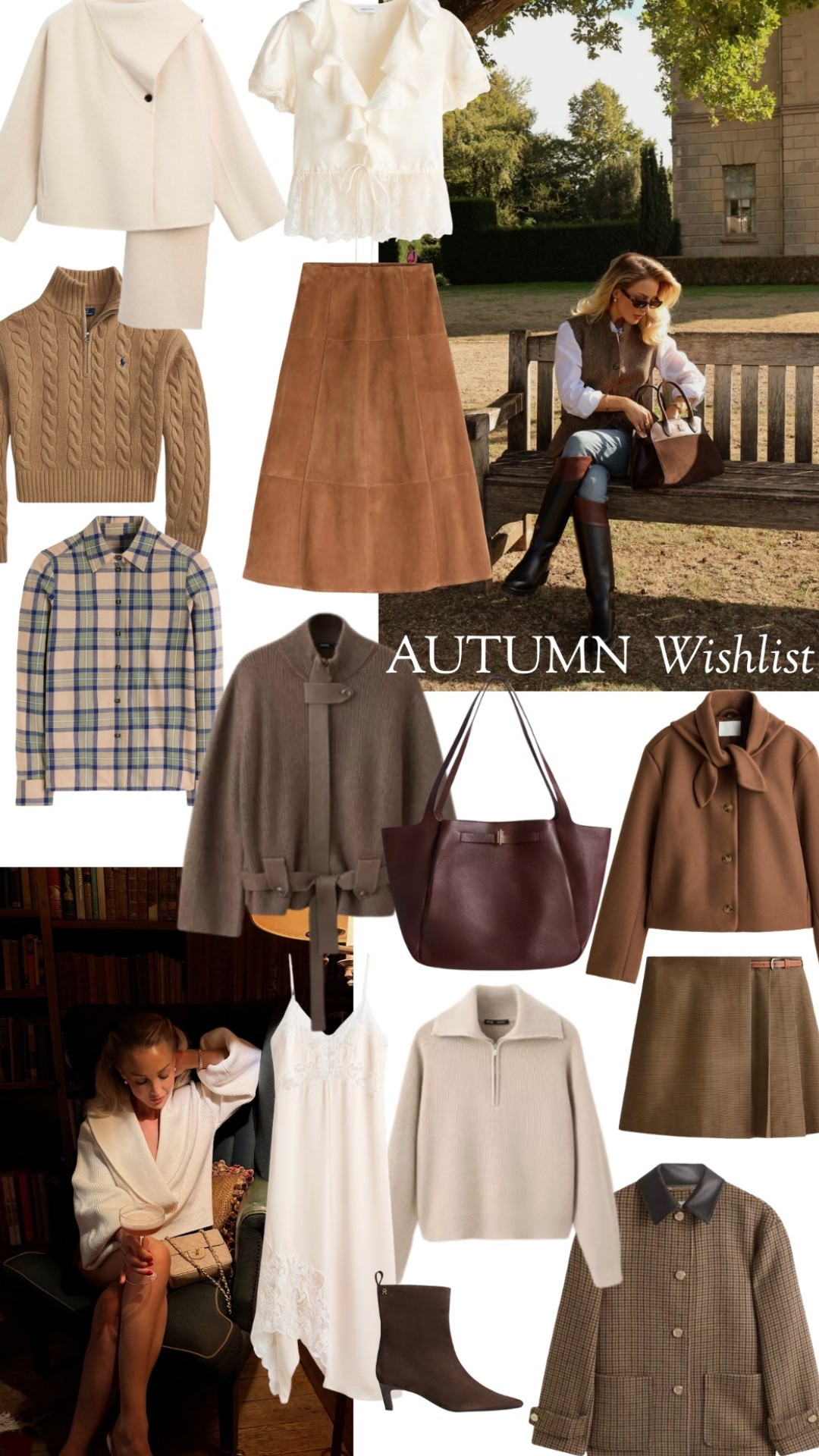 Current autumn wardrobe wish list with brands from the highstreet

#LTKautumn