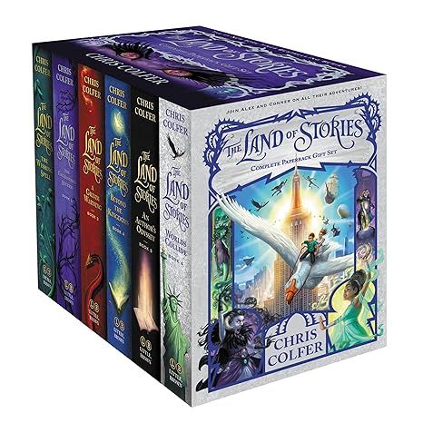 The Land of Stories Complete Paperback Gift Set     Paperback – Box set, October 16, 2018 | Amazon (US)