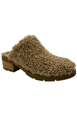 Donald Pliner Womens  Sammie Shearling Clog Natural | eBay | eBay US